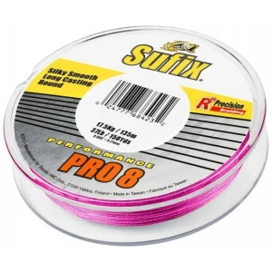 Fir Textil Sufix Performance Pro 8 Pink 275m 0.15mm/10.2kg