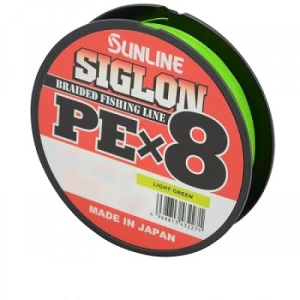 Fir Textil Sunline Siglon Pe X8 Light Green 16lb  0.171mm 150m