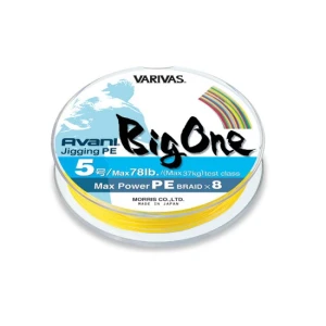 Fir Textil Varivas Avani Max Power Jiging Big One Pe X8 300m 0.405mm 85lb Marking