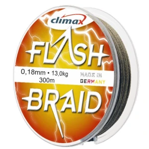 Fir Textil Climax Fir Flash Braid Green 100m 0.80mm 75kg
