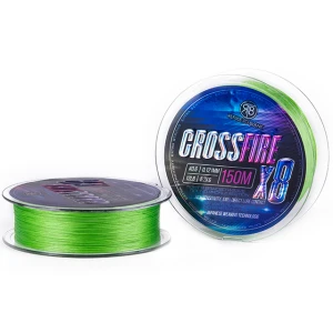 Fir textil RTB Crossfire X8 Braid Lime Green 150m 20 LB 0.174 MM Fir textil RTB Crossfire X8 Braid Lime Green 150m 20 LB 0.174 MM