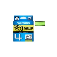 Fir textil Shimano Kairiki 4 PE Braid Mantis Green 0.10mm 6.8kg 150m