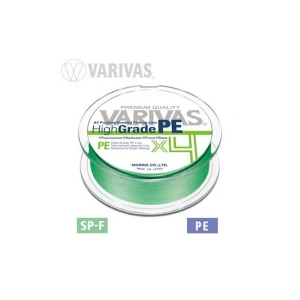 Fir Textil Varivas High Grade Pe X4 Flash Green 0.128mm, 12lb, 150m