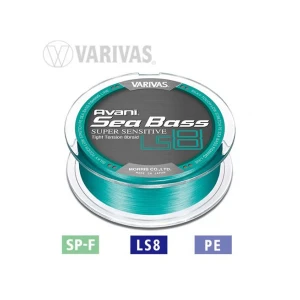 Fir Textil Varivas Sea Bass Super Sensitive Pe Ls8 Hi Vis Blue Green 26.8lb/150m