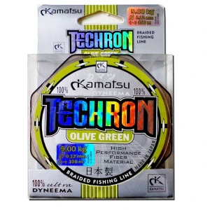 Multifilament Konger Techron Olive 100m 0.04mm