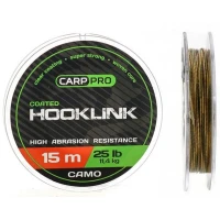 Fir Textil Carp Pro Soft Coated Hooklink Camo, 15lbs, 15m