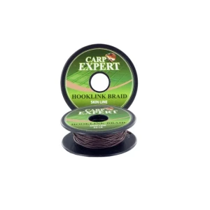 Fir Textil cu Camasa Carp Expert SKIN LINE 25LBS MUD BROWN 10M