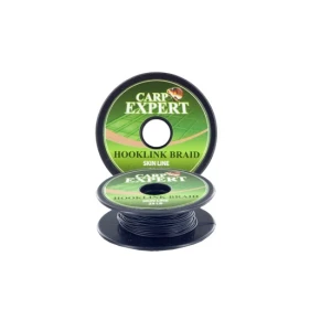 Fir Textil cu Camasa Carp Expert SKIN LINE 25LBS PITCH BLACK 10M