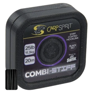Fir Textil cu Camasa Carp Spirit Combi Stiff Black Silt 20m 25lbs 11.30kg