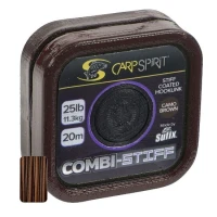 Fir Textil cu Camasa Carp Spirit Combi Stiff Camo Brown 20m 11.30kg 25lbs