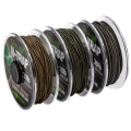 Fir Textil cu Camasa KORDA N-Trap Semi Stiff, Gravel Brown, 15lbs, 20m