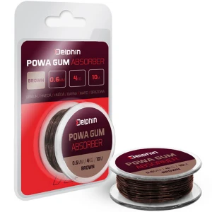 Elastic Delphin Powa Gum Absorber Maro, 0.8mm, 6kg, 8m