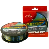Fir Monofilament Carp Expert Specialist Pelso, Multicolor, 0.20mm, 5.18kg, 300m