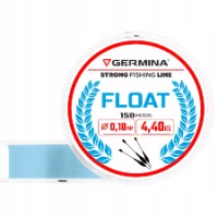 Fir Monofilament GERMINA Float, Clear, 0.18mm, 4.4kg, 150m