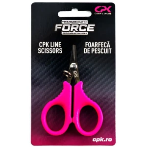 Foarfeca De Pescuit CPK Braid Scissors, Pink, 1buc/pac