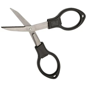 Foarfeca Zebco Pocket Folding Scissors, Black, 9cm Foarfeca Zebco Pocket Folding Scissors, Black, 9cm
