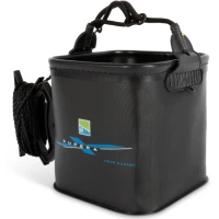 Bac Preston X Drop Bucket Pentru Apa Pliabil, 16x16x16cm Bac Preston X Drop Bucket Pentru Apa Pliabil, 16x16x16cm