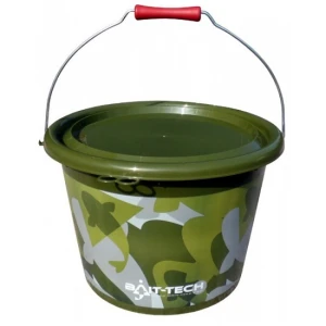 Galeata Cu Capac Bait Tech Camo