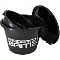 Galeata Feeder Bait 13 litri + Vas 4 litri + Capac