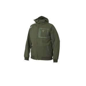 Jacheta Softshell Fox Collection Green & Silver Shell Hoodie Marimea Xxl
