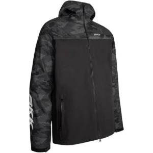 Jacheta BKK Heavy Rain Jacket Black Camo, Masura S
