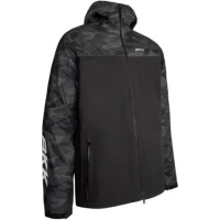 Jacheta Bkk Heavy Rain Jacket Black Camo, Masura Xxl