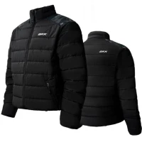 Jacheta BKK Quilted Jacket, Black Camo, Marimea XL
