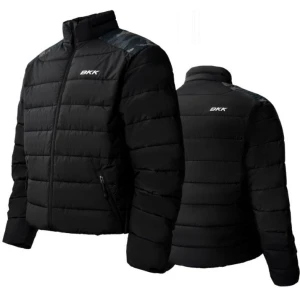Jacheta BKK Quilted Jacket, Black Camo, Marimea XS