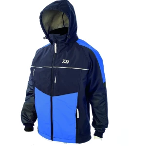 Jacheta DAIWA Infinium Gore-Tex Soft Shell, Black / Blue, Marime L Jacheta DAIWA Infinium Gore-Tex Soft Shell, Black / Blue, Marime L
