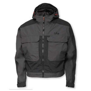 Jacheta Dam Dryzone Wading Jacket M Black Grey