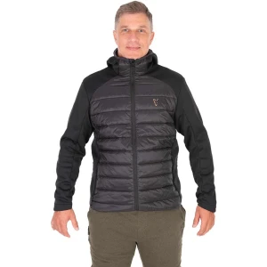 Jacheta Fox Collection Hybrid Jacket, Black / Orange, Marime S