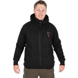 Jacheta Fox Collection Sherpa Jkt Black & Orange, Marime S