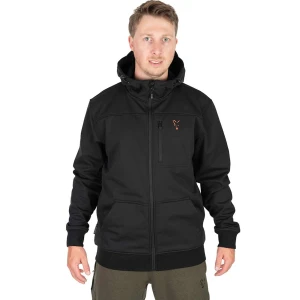 Jacheta Fox Collection Soft Shell Jacket Black & Orange, Marime L
