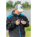 Jacheta PRESTON Windproof Fleece Jacket, Black, Marime L