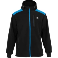 Jacheta Preston Windproof Fleece Jacket, Black, Marime M