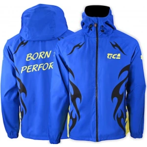Jacheta TICA Cu Gluga, Blue, Marimea XL