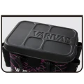 Geanta Varivas Tackle Bag cu Suport Lansete, 33cm, Pink