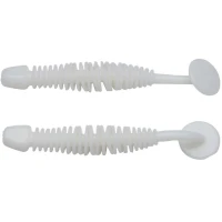 Grub BERKLEY PowerBait Power Leech, Milky White, 6cm, 10buc/pac Grub BERKLEY PowerBait Power Leech, Milky White, 6cm, 10buc/pac