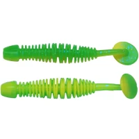 Grub BERKLEY PowerBait Power Leech, Spring Green / Sunshine Yellow, 5cm, 12buc/pac Grub BERKLEY PowerBait Power Leech, Spring Green / Sunshine Yellow, 5cm, 12buc/pac