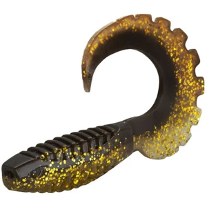 Grub Delphin Twista Uvs Mudgold, 8cm, 5buc/pac