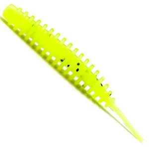 Grub Fast Strike Flexi Worm, 5cm, Limetreuse Ghost, 10buc/pac