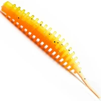 Grub Fast Strike Flexi Worm, 5cm, Orange Lemon, 10buc/pac