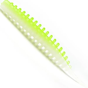 Grub Fast Strike Flexi Worm, 5cm, White Neon Back, 10buc/pac