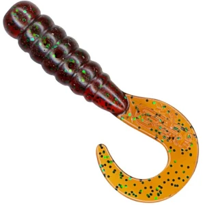 Grub Fast Strike Grubs 4.5cm, 1.1g, Motor Oil Green, 20buc/pac