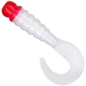 Grub Fast Strike Grubs 4.5cm, 1.1g, White Red Head, 20buc/pac