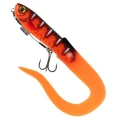 Grub FOX RAGE Slick Eel Loaded, UV Red Wake, Nr.2, 21cm, 1buc/pac