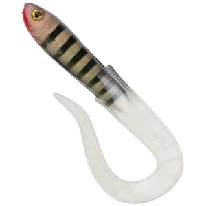 Grub Fox Rage Slick Eel, UV Original Stickleback, 21cm, 1buc/pac