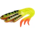 Grub Fox Rage Slick Eel, UV Perch, 28cm, 1buc/pac