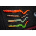Grub Fox Rage Slick Eel, UV Red Wake, 21cm, 1buc/pac Grub Fox Rage Slick Eel, UV Red Wake, 21cm, 1buc/pac