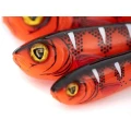 Grub Fox Rage Slick Eel, UV Red Wake, 21cm, 1buc/pac